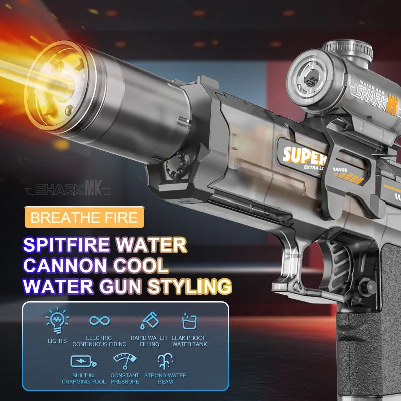 HydroFlash Pro – Powerful LED Water Gun Toy for Epic Summer Battles