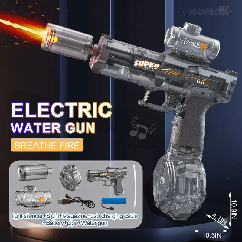 HydroFlash Pro – Powerful LED Water Gun Toy for Epic Summer Battles